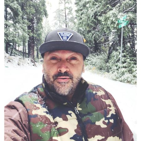 Cody Herpin took a selfie in the woods while visiting his friends in LA. 